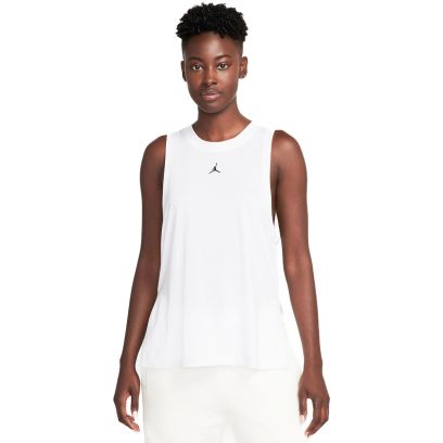 Femme Sport Diamond Tank - White