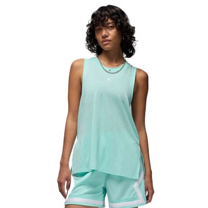Femme Sport Diamond Tank - Light Dew