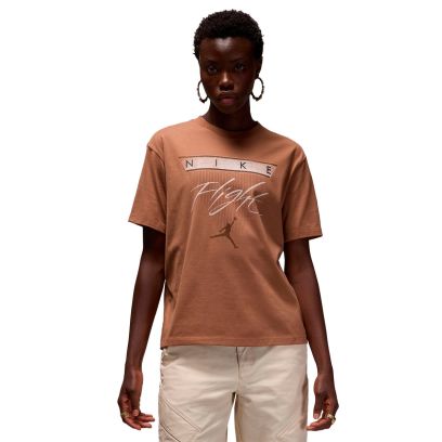 T-shirt Jordan Heritage Marron pour Femme
