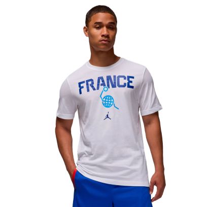 T-shirt Jordan Francia Blanc