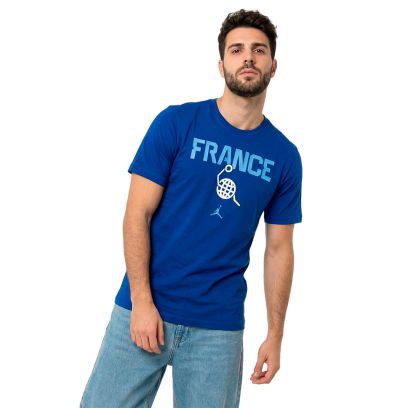 T-shirt Jordan Francia Bleu Royal