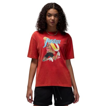 T-shirt Jordan Graphic Rouge pour femme