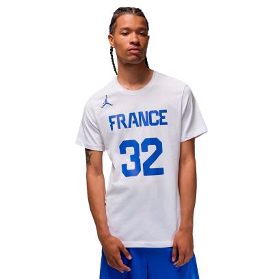 T-shirt Jordan Francia Blanc
