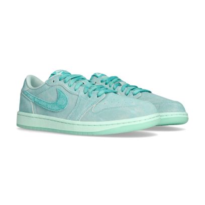 Femme Air Jordan 1 Retro Low OG - Sail-Washed Teal-Pale Ivory