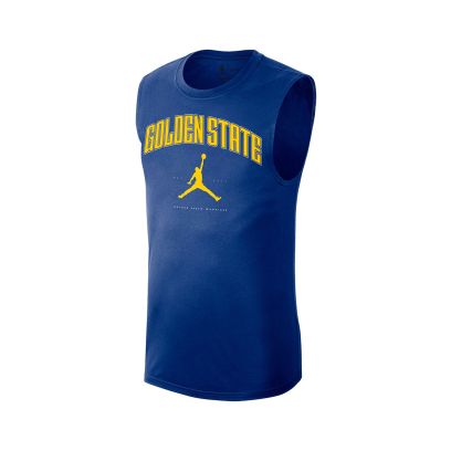 Maillot de basket Jordan Golden State Warriors Bleu Unisexe