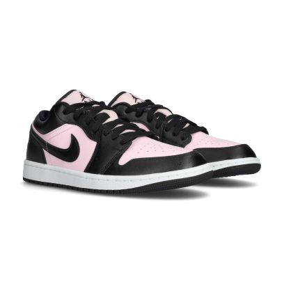 Femmes Air Jordan 1 Low - Pink Foam-Black-White
