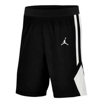 short de basket jordan team 25 noir blanc