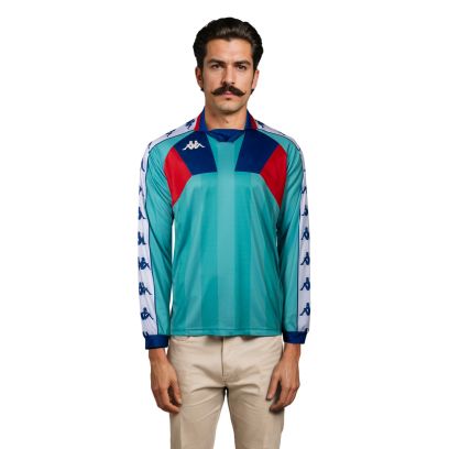 T-shirt Kappa Retro Vert pour Homme