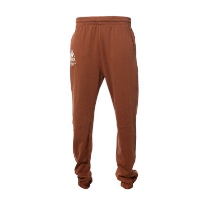 Pantalon Kappa Authentic Marron pour homme