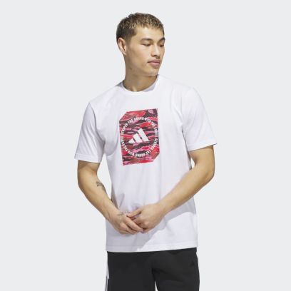 T-shirt adidas Camo Shape Graphic für mann