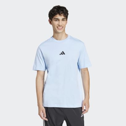 t shirt jersey petit logo essentials adidas homme jf1101