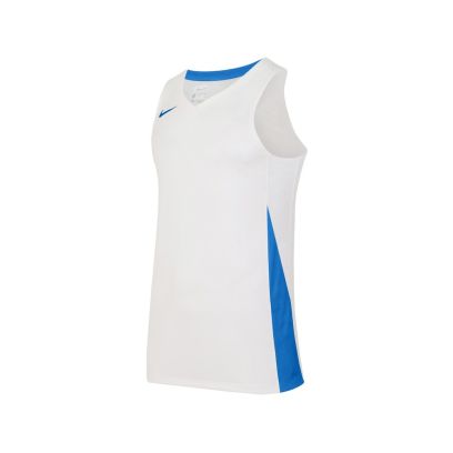 Camisola de basquetebol Nike Team Branco e Azul Real para criança