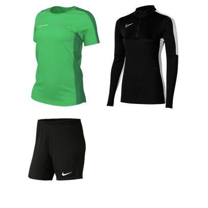 Ensemble Nike femme Pack 3 pièces Maillot Academy 23 Haut 1/4 zip Academy 23 Short Park III DR1338 DR1354 BV6860