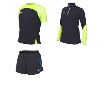 Ensemble Nike femme Pack 3 pièces Maillot Strike 23 Haut 1/4 zip Strike 23 Short Strike 23 DR2278 DR2296 DR2322