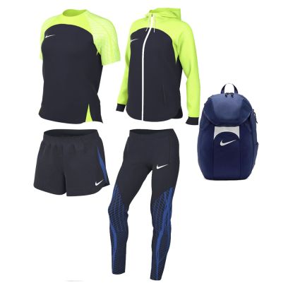 Produkt-Set Strike 23 für Frau. Trainingsanzug + Trikot + Short + Tasche (5 artikel)