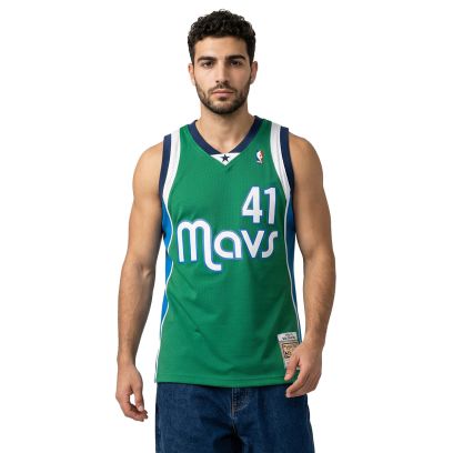 Maillot Mitchell & Ness Dallas Mavericks Vert pour Homme