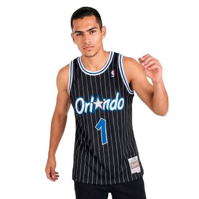 Maillot Mitchell & Ness Orlando Magic Noir pour Homme