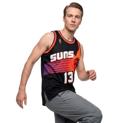 Maillot Mitchell & Ness Phoenix Suns Noir pour homme