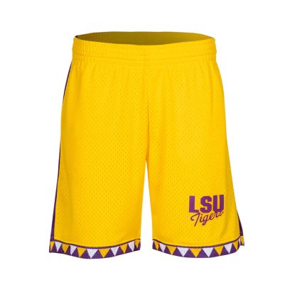 Short Mitchell & Ness Louisiana Orange pour Homme