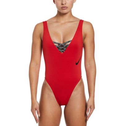 Maillot de bain une pièce Nike Sneakerkini U-Back pour Femme nessc254-001