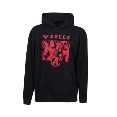 Sweat-shirt Nike Chicago Bulls Noir pour Enfant