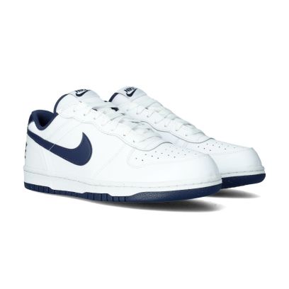 Big Nike Low - White-Midnight Navy