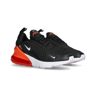 Nike Air Max 270 - Black/White-Team Orange