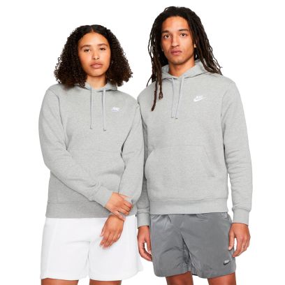 Sweat à capuche Nike Sportswear Club Fleece Gris pour Homme