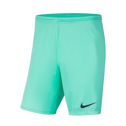 Short Nike Park III Turquoise pour Homme