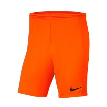 Short Nike Park III Orange pour Homme