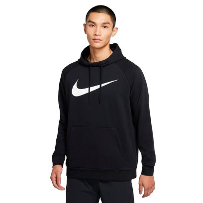 Dri-Fit Entraînement Swoosh Hoodie - Black-White
