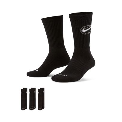 Lot de 3 paires de chaussettes Nike Everyday Noir