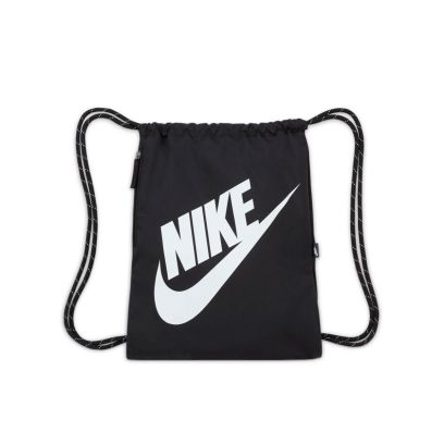 Sac à cordelettes Nike Heritage Noir
