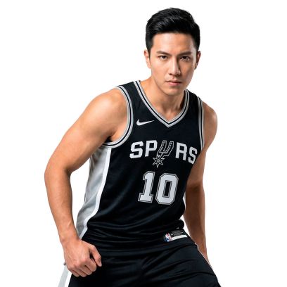 Maillot de basket Nike San Antonio Spurs Noir Unisexe