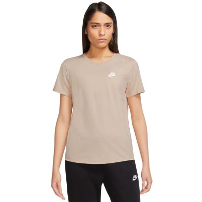 T-shirt Nike Sportswear Club Beige pour Femme