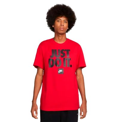 T-shirt Nike Sportswear JDI Rouge pour Homme