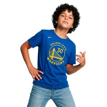 T-shirt Nike Golden State Warriors Bleu pour Enfant
