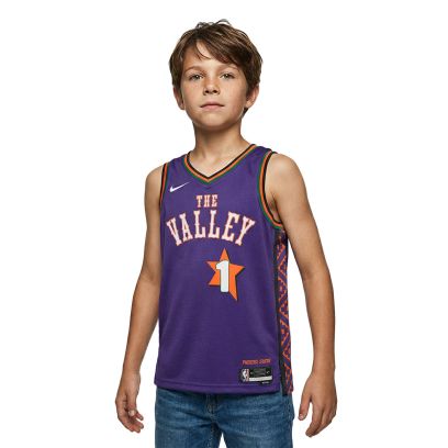 Maillot de basket Nike Phoenix Suns Violet pour Enfant