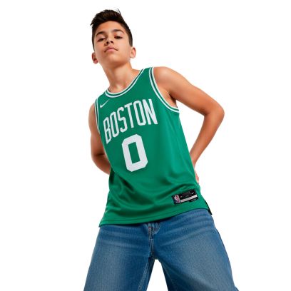 Maillot de basket Nike Boston Celtics Vert pour Enfant