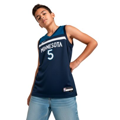 Maillot de basket Nike Minnesota Timberwolves Bleu Marine pour Enfant