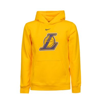 Sweat-shirt Nike Los Angeles Lakers Jaune pour Enfant