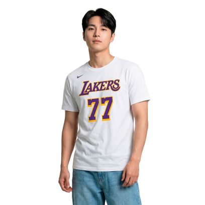 T-shirt Nike Los Angeles Lakers Blanc Unisexe