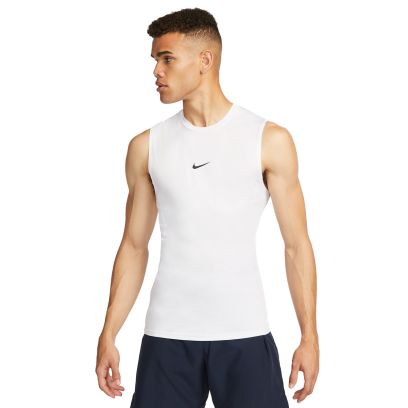 Sans manches Pro Dri-Fit - White-Black