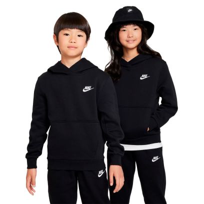 Sweat à capuche Nike Sportswear Club Fleece Noir pour Enfant