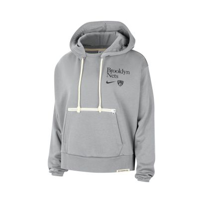 Sweat Nike Brooklyn Nets Argent Unisexe
