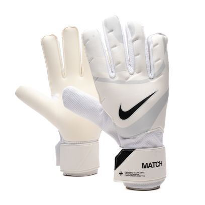 Gants de gardien Nike Match Blanc pour Homme