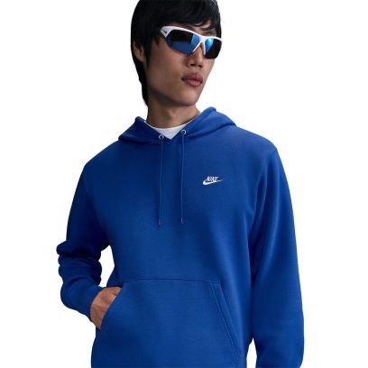 Sweat-shirt Nike Club Bleu Royal pour Homme