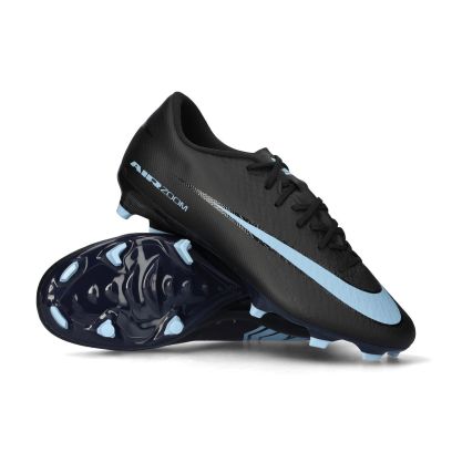Air Zoom Mercurial Vapor 16 Academy FG/MG - Black-Ice Blue
