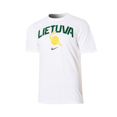 T-shirt Nike Lituania Blanc Unisexe