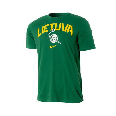 T-shirt Nike Lituania Vert Unisexe